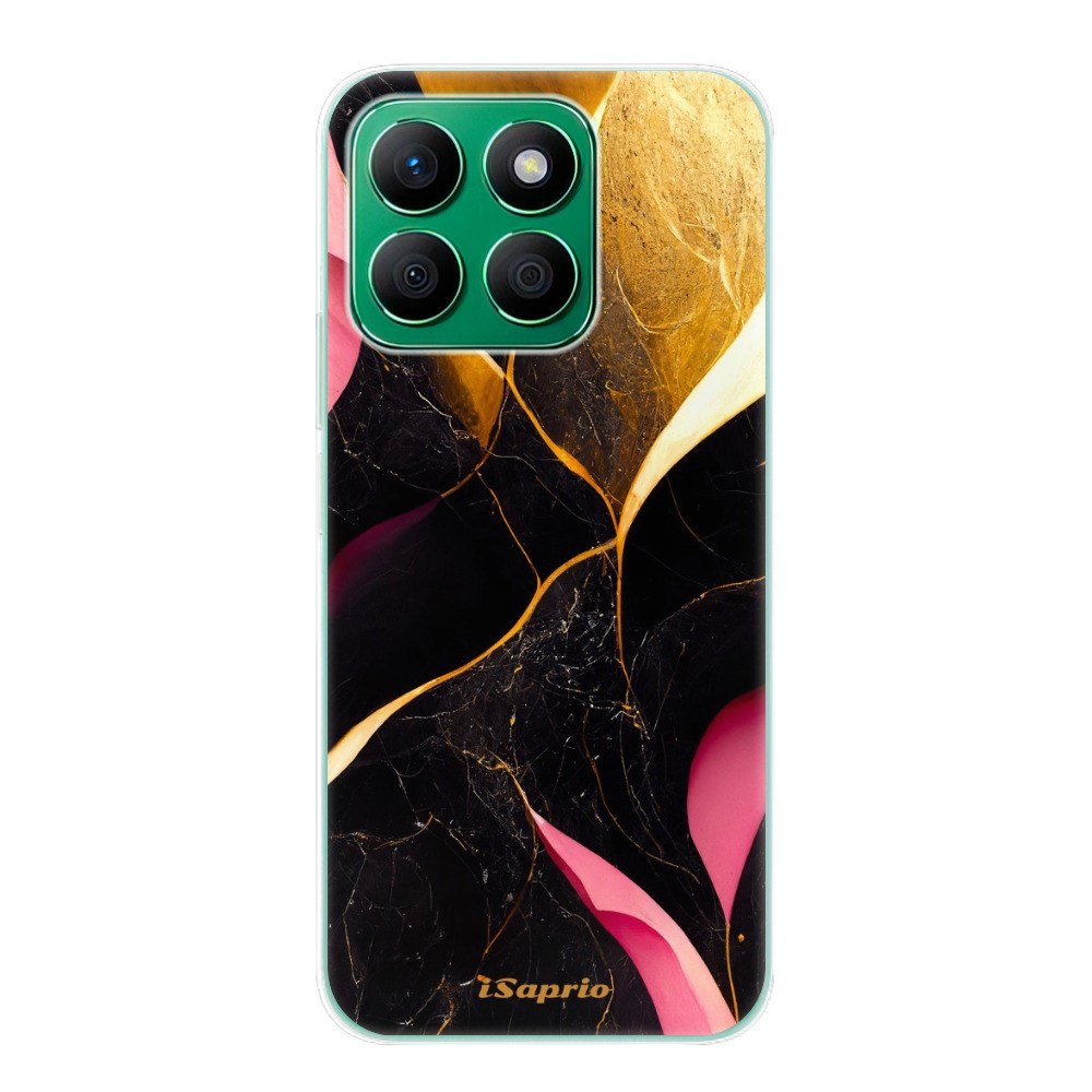 Odolné silikónové puzdro iSaprio - Gold Pink Marble - Honor X8b