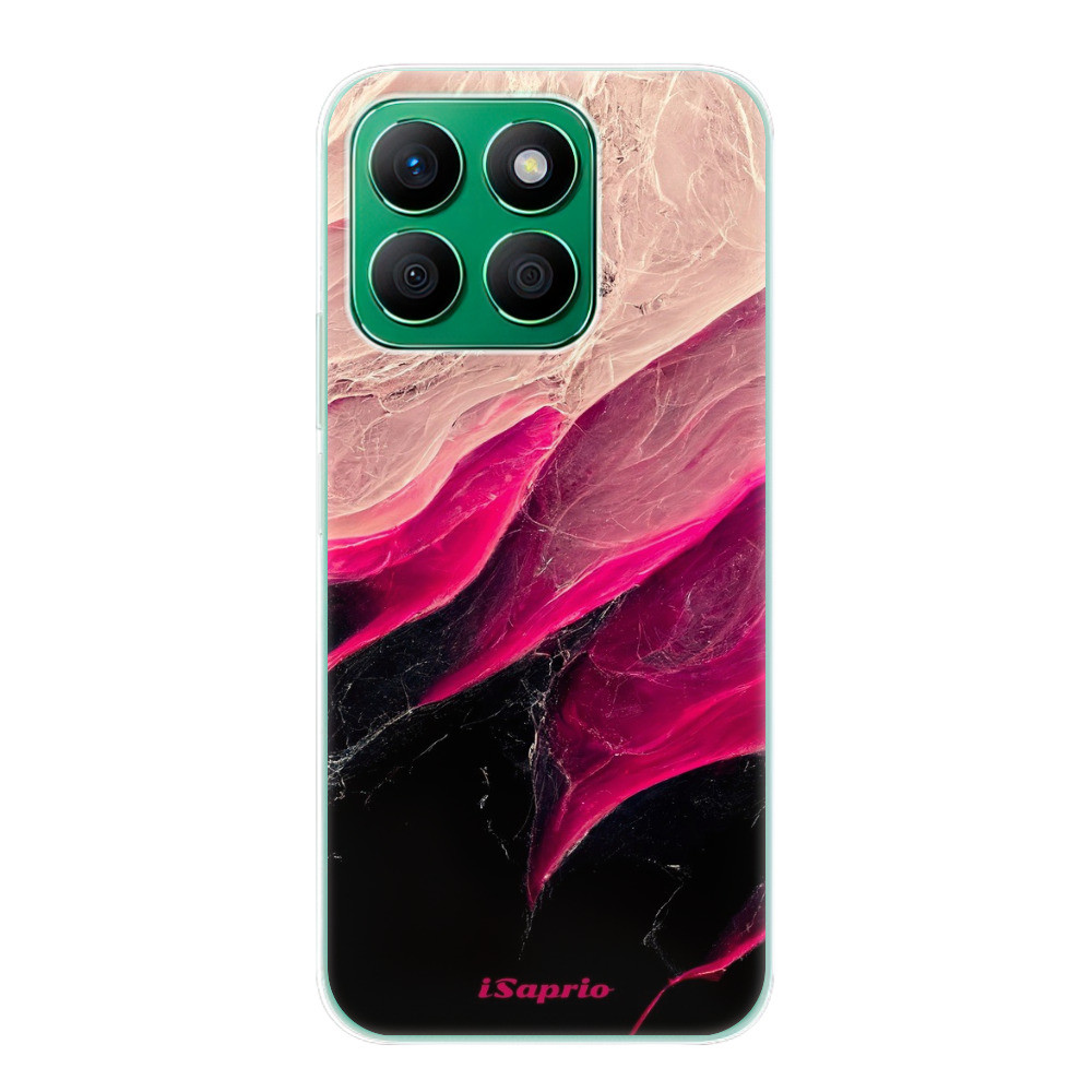 Odolné silikónové puzdro iSaprio - Black and Pink - Honor X8b