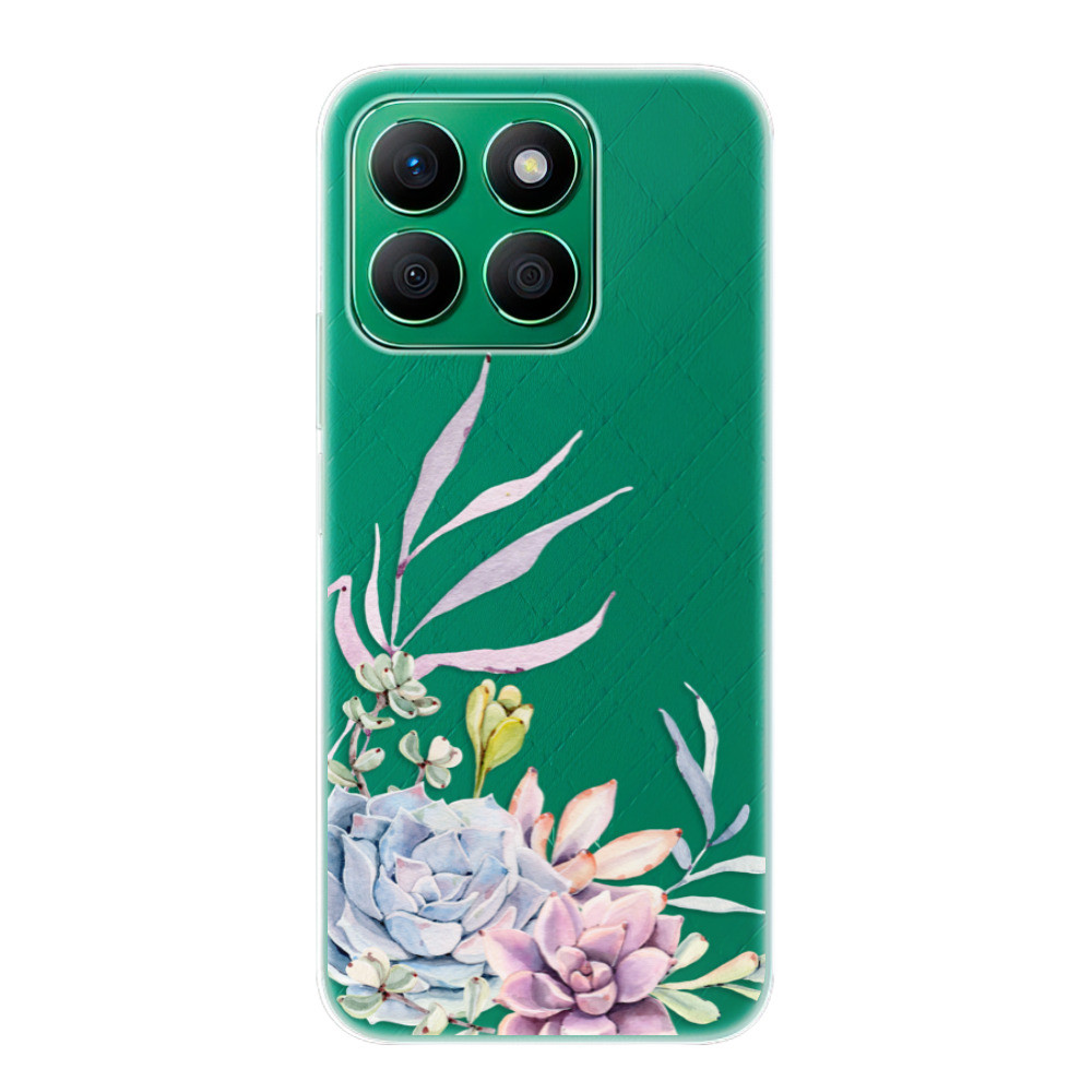 Odolné silikónové puzdro iSaprio - Succulent 01 - Honor X8b