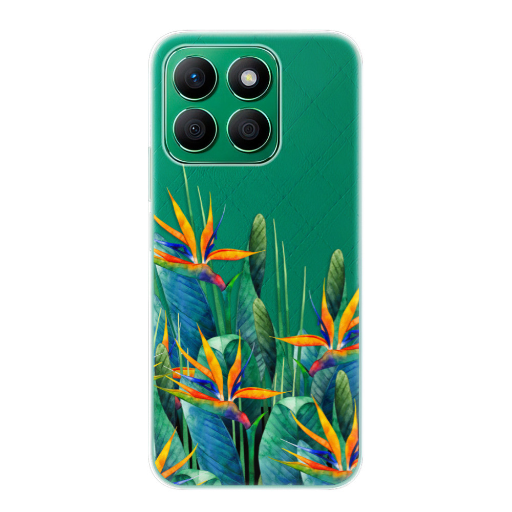 Odolné silikónové puzdro iSaprio - Exotic Flowers - Honor X8b