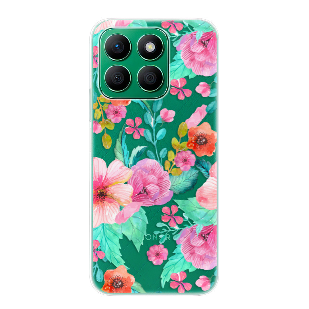 Odolné silikónové puzdro iSaprio - Flower Pattern 01 - Honor X8b