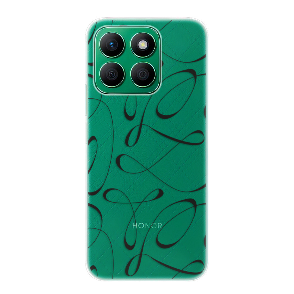 Odolné silikónové puzdro iSaprio - Fancy - black - Honor X8b