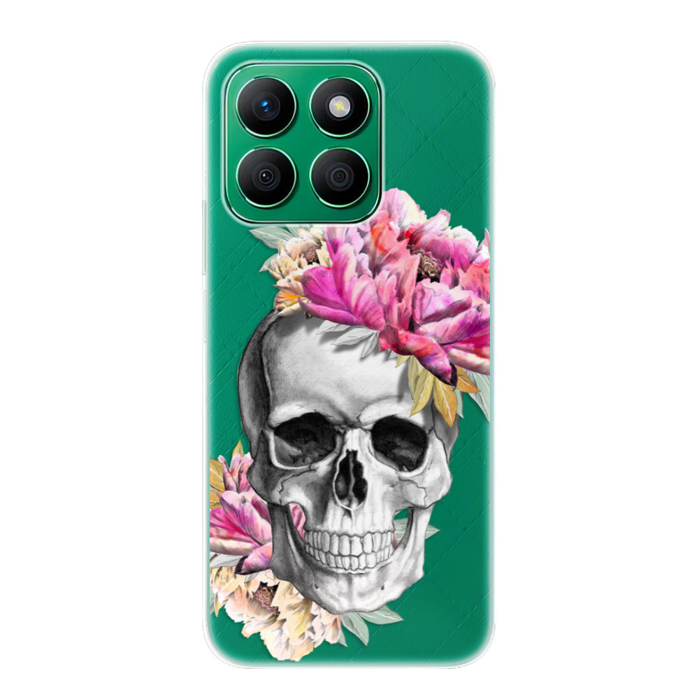 Odolné silikónové puzdro iSaprio - Pretty Skull - Honor X8b