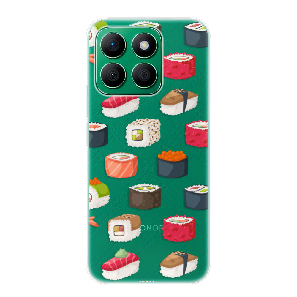 Odolné silikónové puzdro iSaprio - Sushi Pattern - Honor X8b