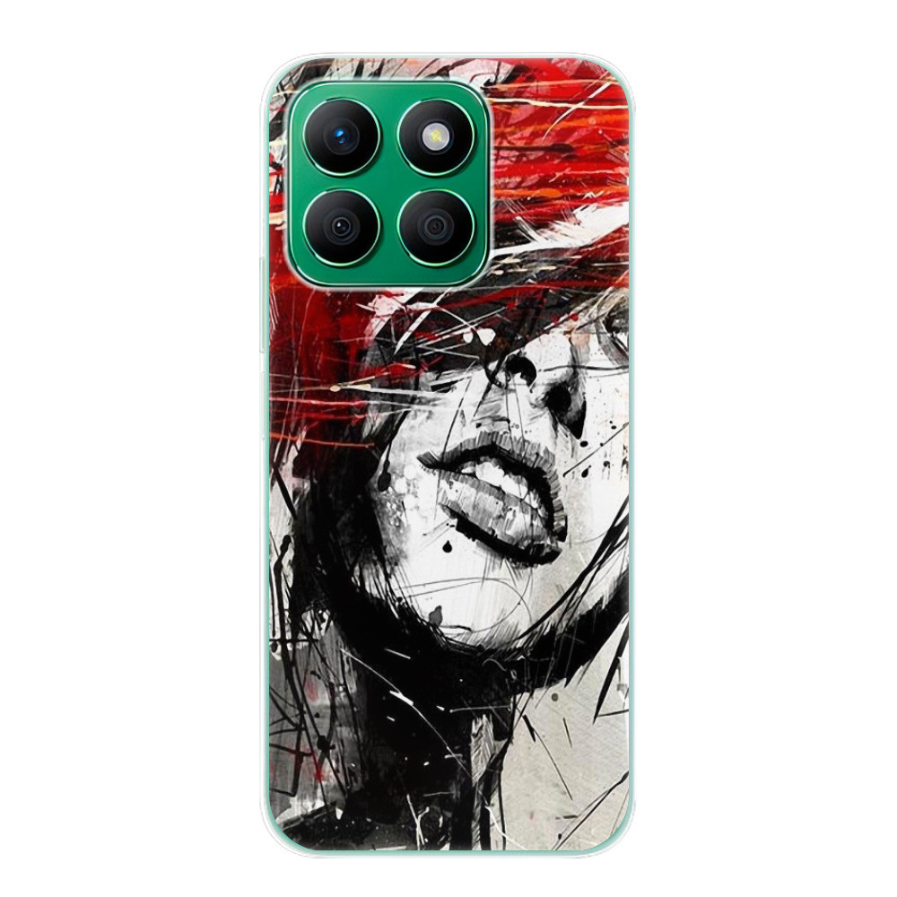 Odolné silikónové puzdro iSaprio - Sketch Face - Honor X8b