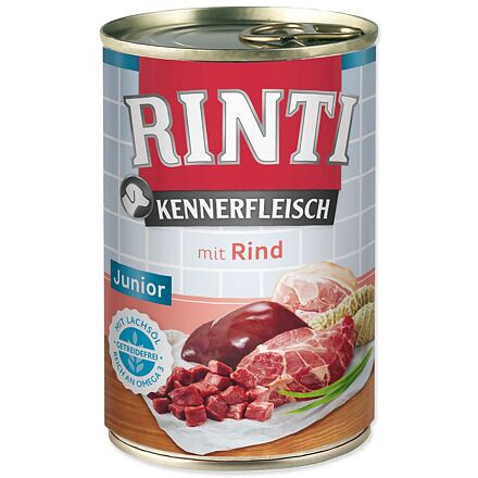 Konzerva RINTI Kennerfleisch Junior hovädzie 400 g