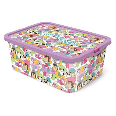 Squishmallows STOR úložný box s vekom - 13 L