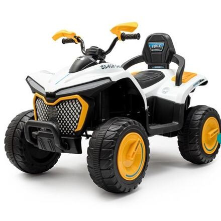 Elektrická štvorkolka Strong 4x4 Baby Mix žltá