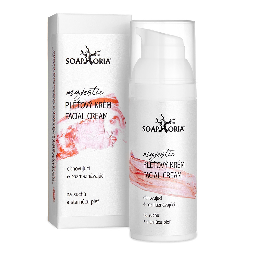 SOAPHORIA Obnovujúci & rozmaznávajúci krém na suchú a starnúcu pleť 50 ml