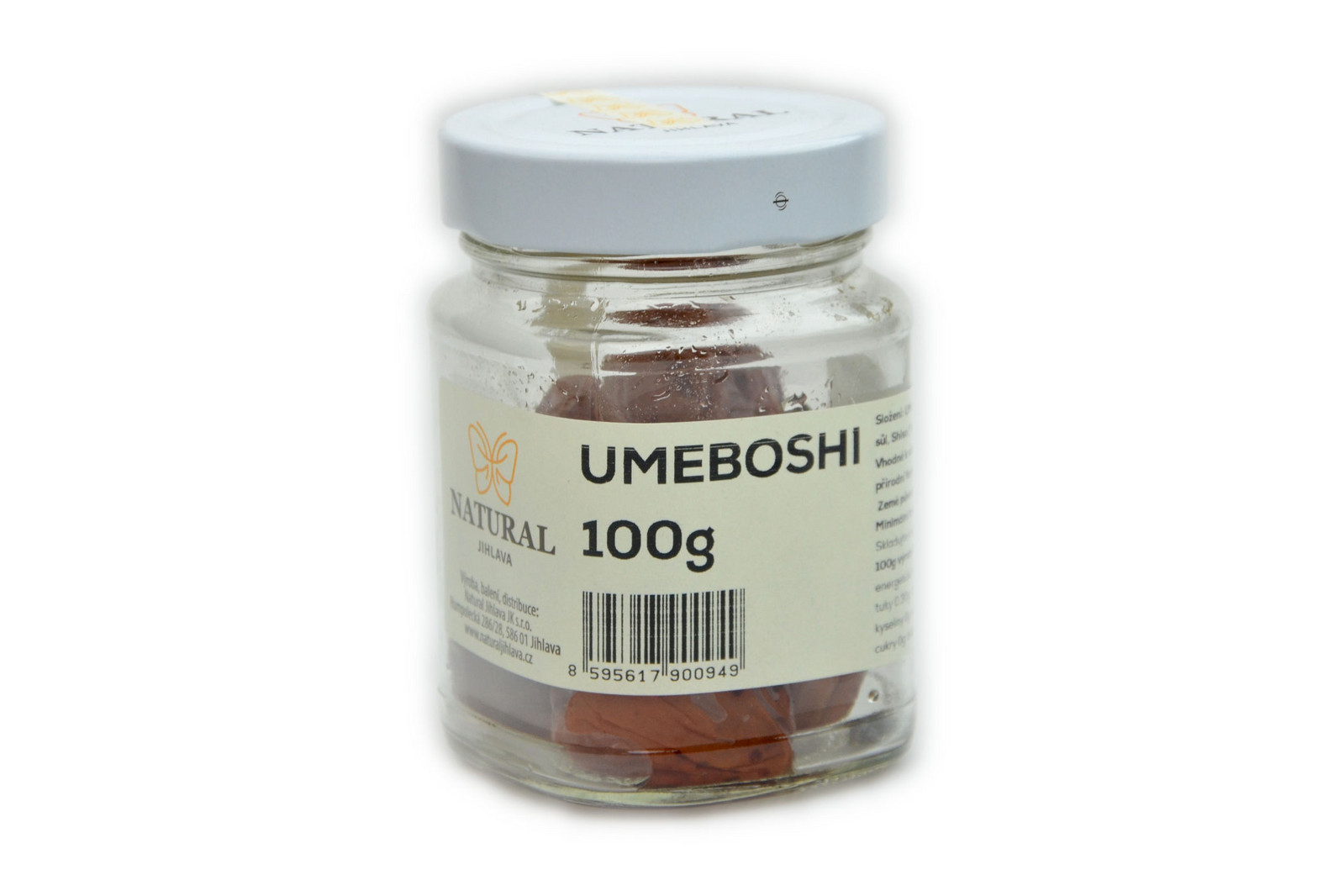 Natural Jihlava Umeboshi - Natural 100g 30 ks