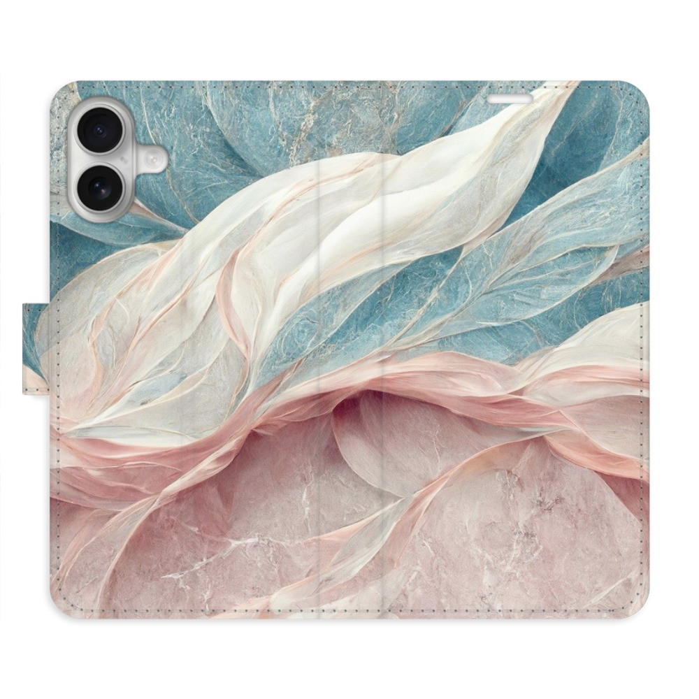 Flipové puzdro iSaprio - Old Leaves 03 - iPhone 16 Plus