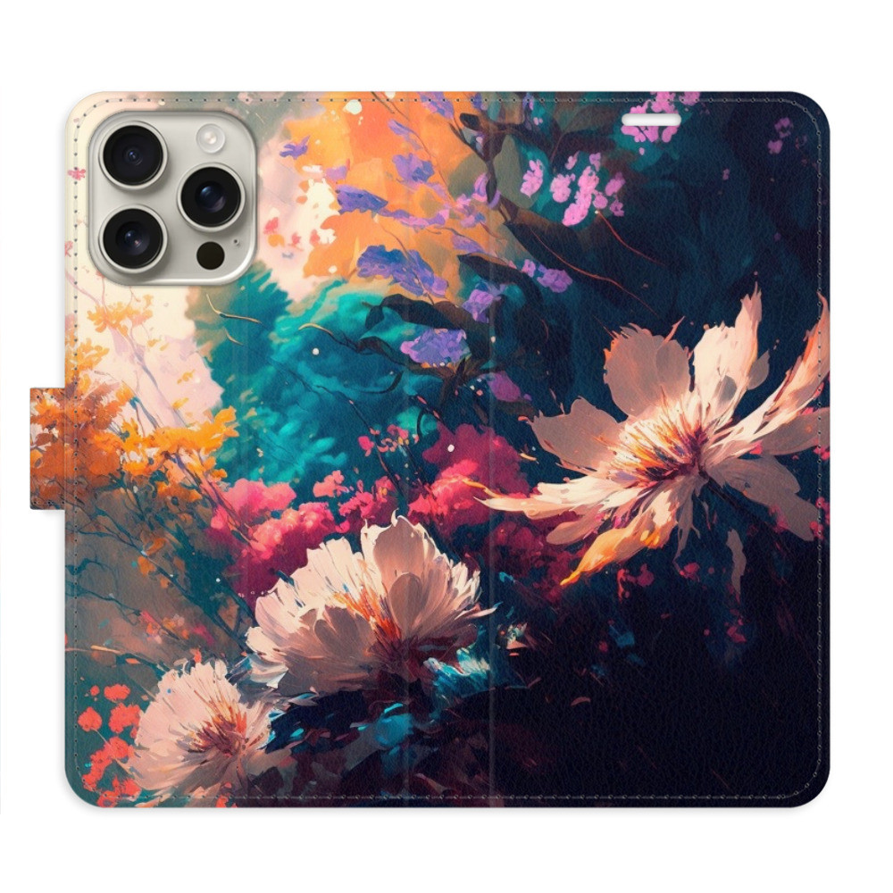 Flipové puzdro iSaprio - Spring Flowers - iPhone 16 Pro Max