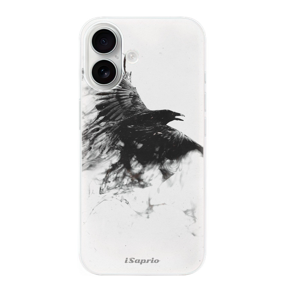 Odolné silikónové puzdro iSaprio - Dark Bird 01 - iPhone 16