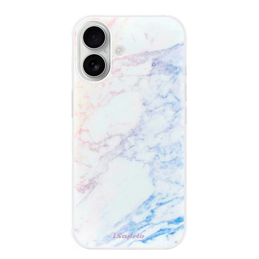 Odolné silikónové puzdro iSaprio - Raibow Marble 10 - iPhone 16