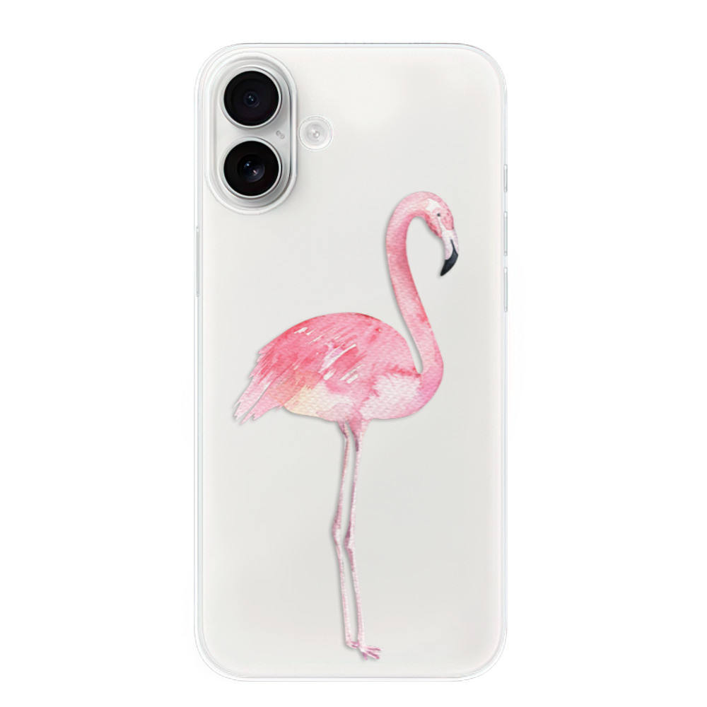 Odolné silikónové puzdro iSaprio - Flamingo 01 - iPhone 16 Plus