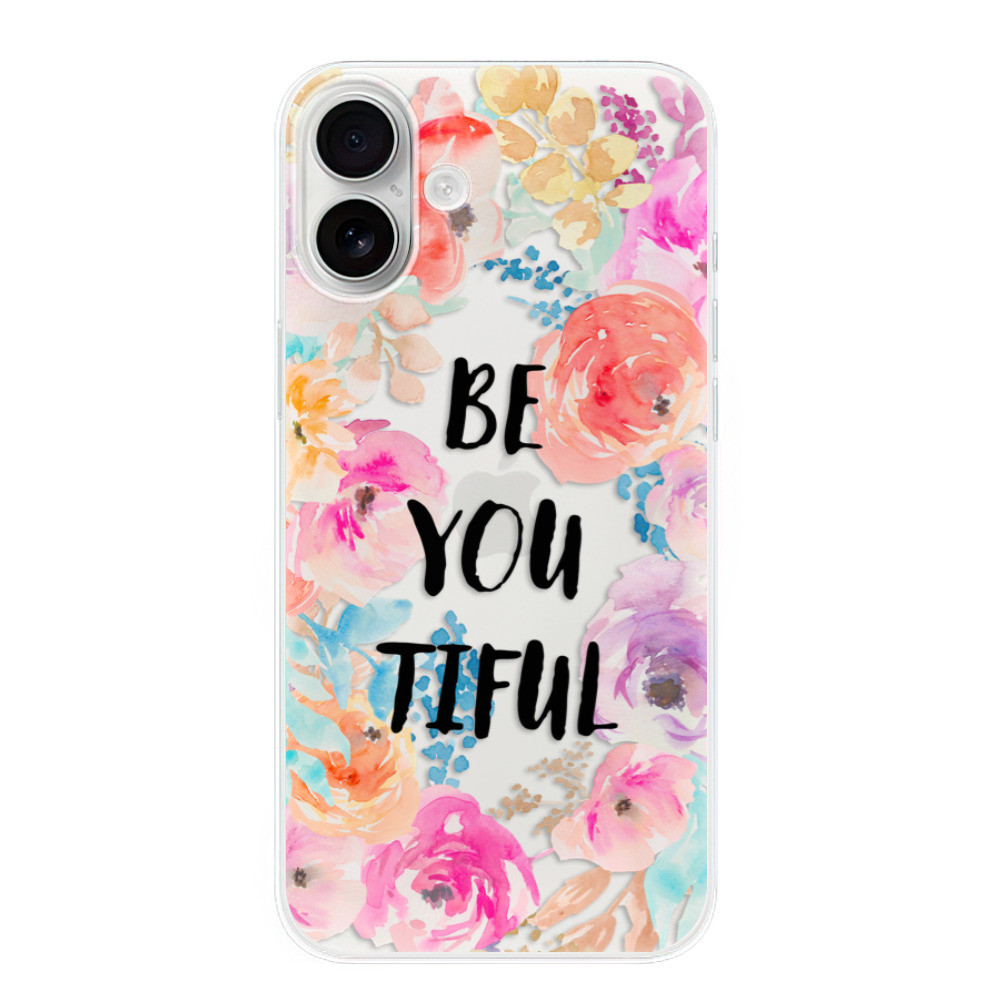 Odolné silikónové puzdro iSaprio - BeYouTiful - iPhone 16 Plus