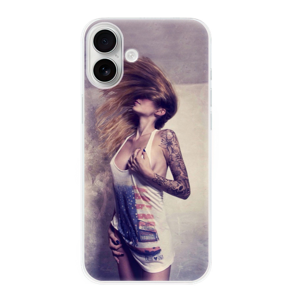 Odolné silikónové puzdro iSaprio - Girl 01 - iPhone 16 Plus