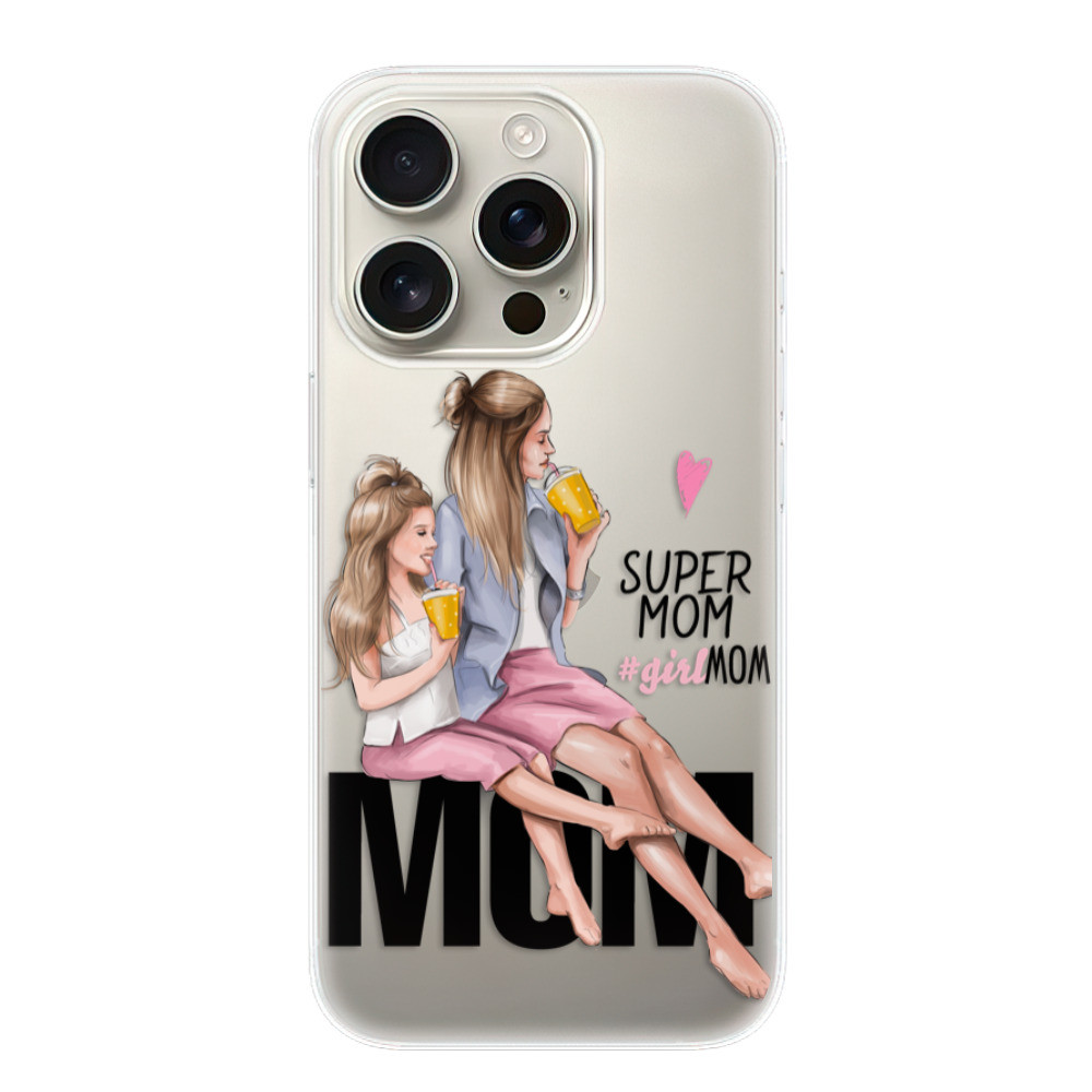 Odolné silikónové puzdro iSaprio - Milk Shake - Blond - iPhone 16 Pro