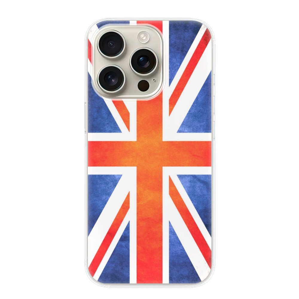 Odolné silikónové puzdro iSaprio - UK Flag - iPhone 16 Pro