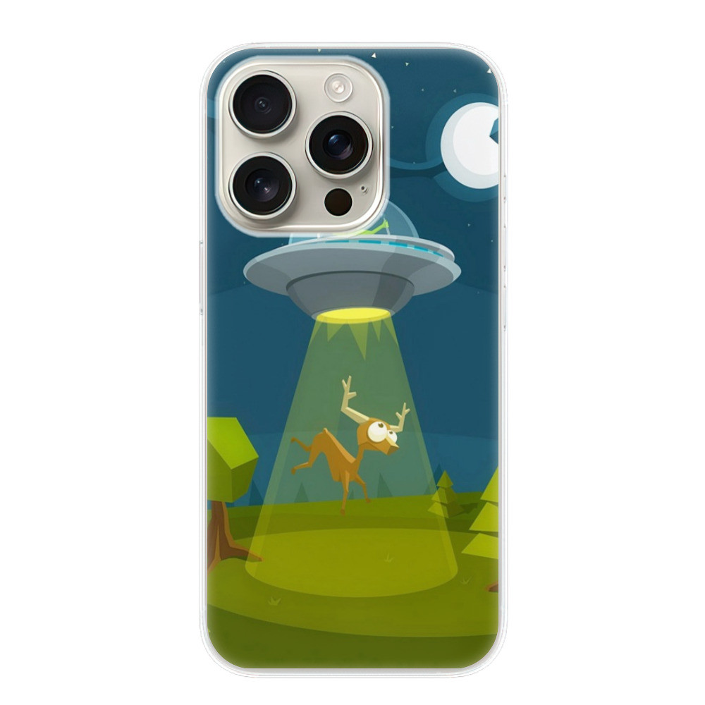 Odolné silikónové puzdro iSaprio - Alien 01 - iPhone 16 Pro
