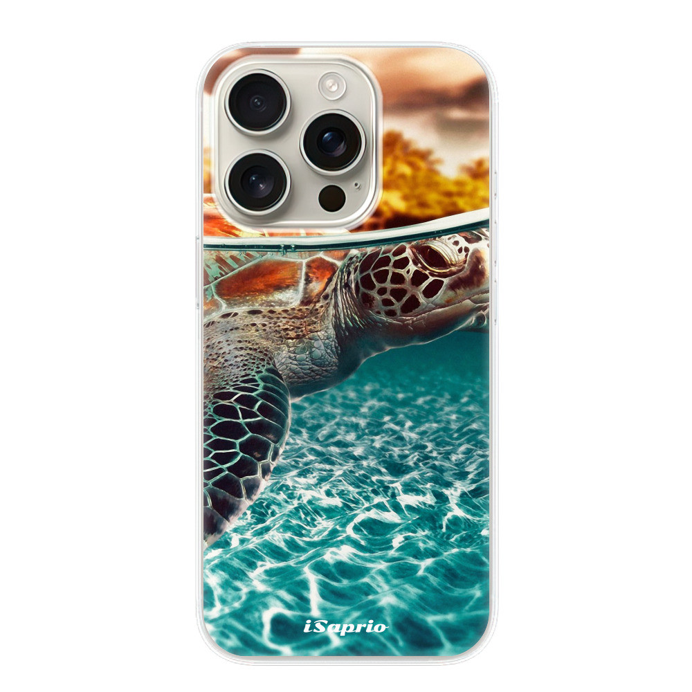 Odolné silikónové puzdro iSaprio - Turtle 01 - iPhone 16 Pro