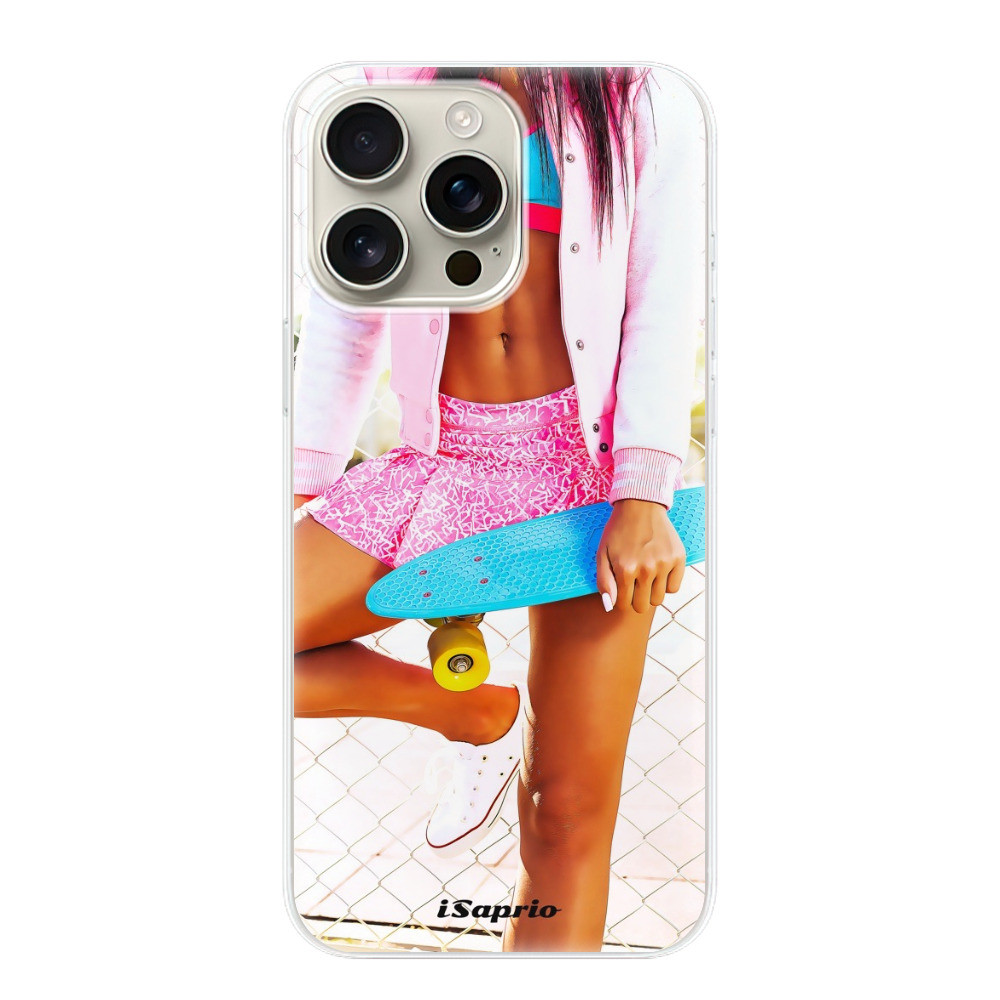 Odolné silikónové puzdro iSaprio - Skate girl 01 - iPhone 16 Pro Max