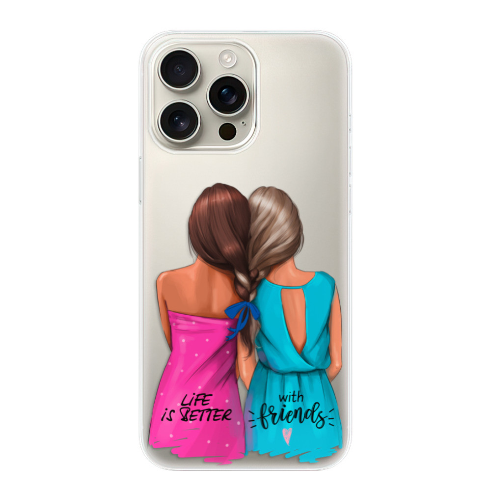 Odolné silikónové puzdro iSaprio - Best Friends - iPhone 16 Pro Max