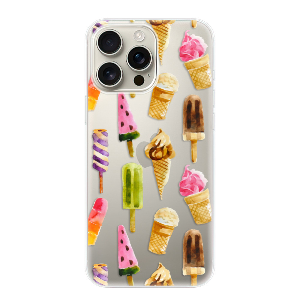 Odolné silikónové puzdro iSaprio - Ice Cream - iPhone 16 Pro Max