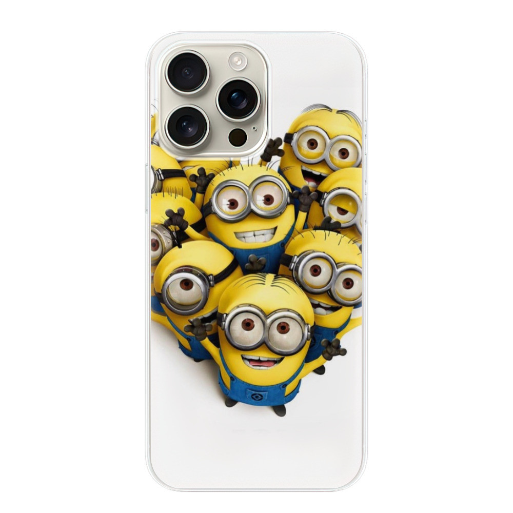 Odolné silikónové puzdro iSaprio - Mimons 01 - iPhone 16 Pro Max
