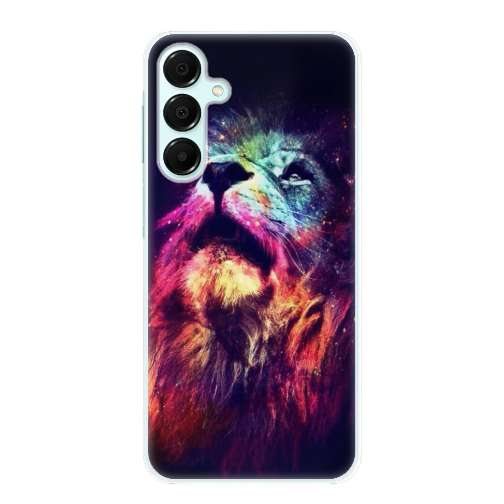Odolné silikónové puzdro iSaprio - Lion in Colors - Samsung Galaxy A16 5G