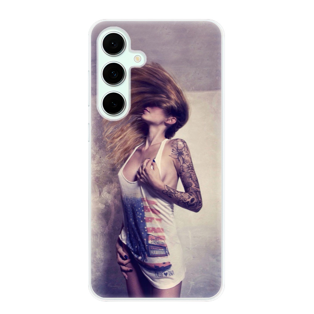 Odolné silikónové puzdro iSaprio - Girl 01 - Samsung Galaxy S24 FE