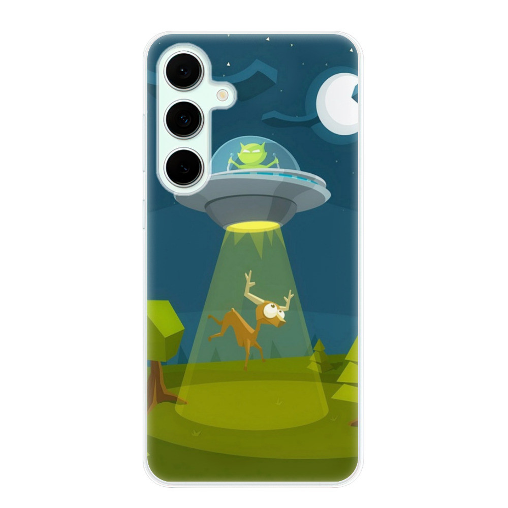 Odolné silikónové puzdro iSaprio - Alien 01 - Samsung Galaxy S24 FE
