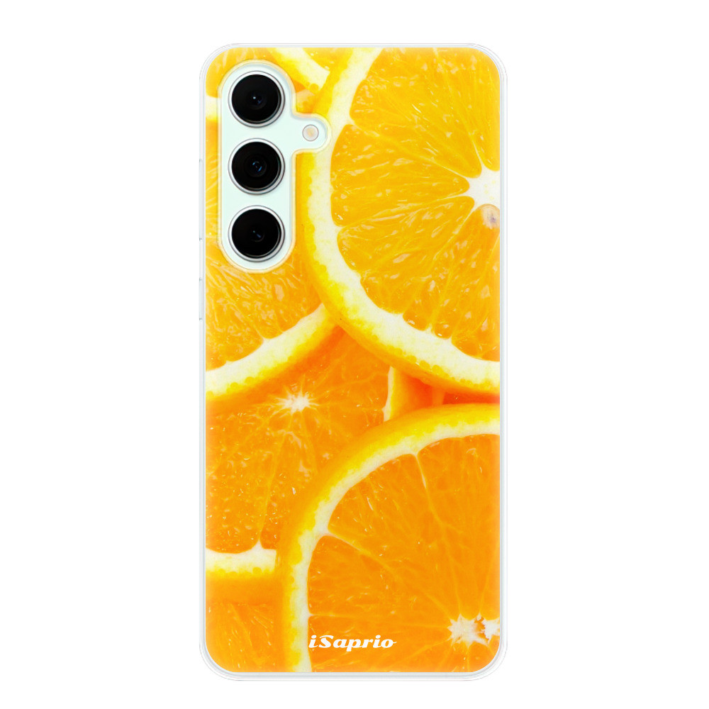 Odolné silikónové puzdro iSaprio - Orange 10 - Samsung Galaxy S24 FE