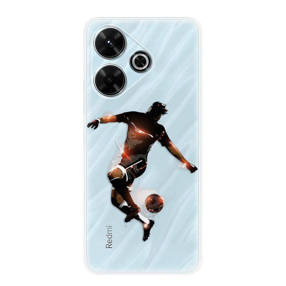 Odolné silikónové puzdro iSaprio - Fotball 01 - Xiaomi Redmi 13