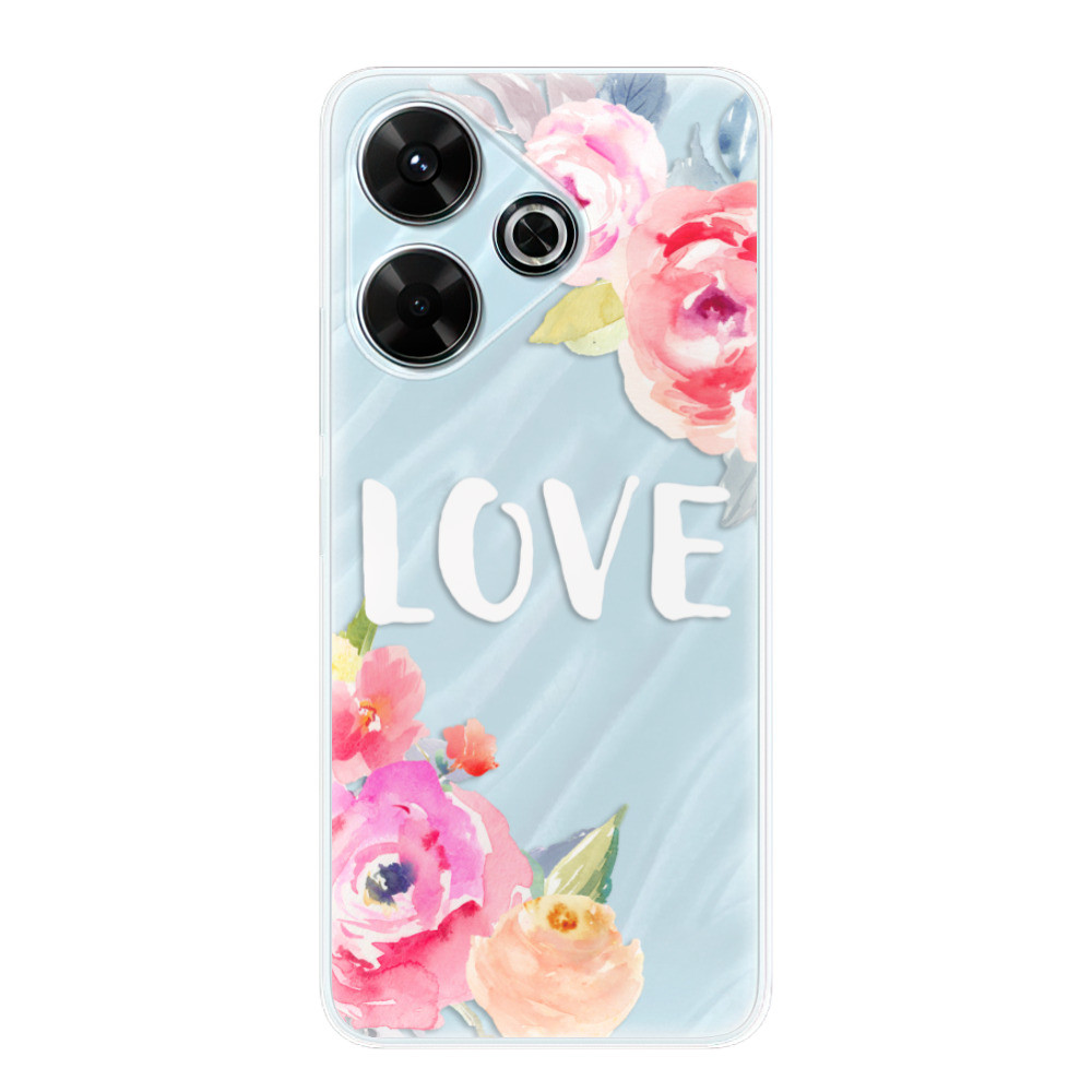 Odolné silikónové puzdro iSaprio - Love - Xiaomi Redmi 13