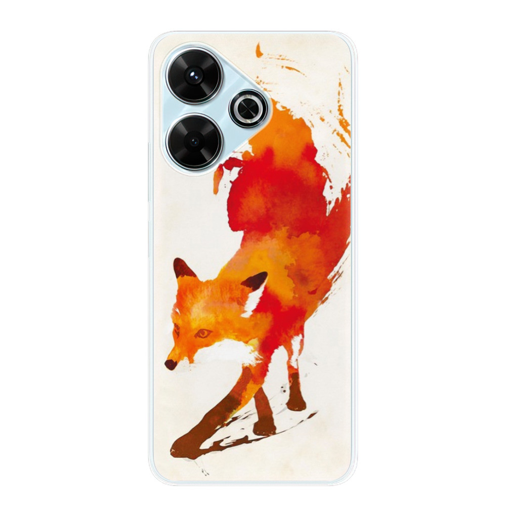 Odolné silikónové puzdro iSaprio - Fast Fox - Xiaomi Redmi 13