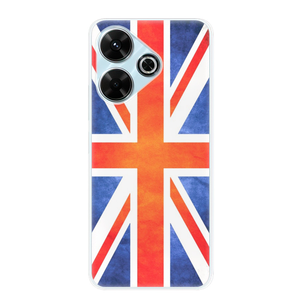 Odolné silikónové puzdro iSaprio - UK Flag - Xiaomi Redmi 13