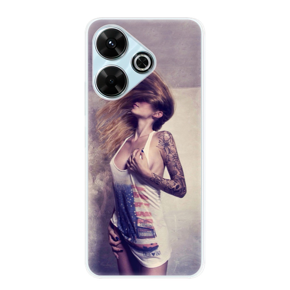 Odolné silikónové puzdro iSaprio - Girl 01 - Xiaomi Redmi 13