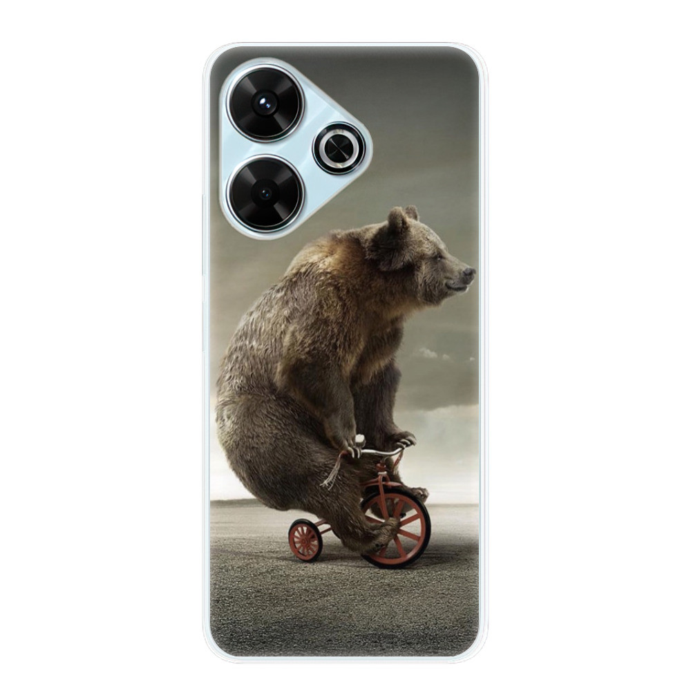 Odolné silikónové puzdro iSaprio - Bear 01 - Xiaomi Redmi 13