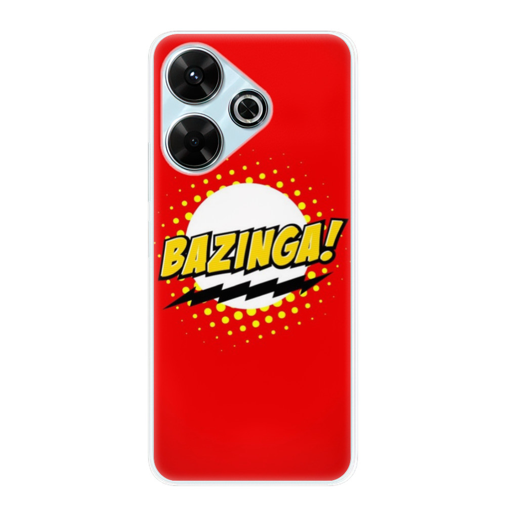 Odolné silikónové puzdro iSaprio - Bazinga 01 - Xiaomi Redmi 13