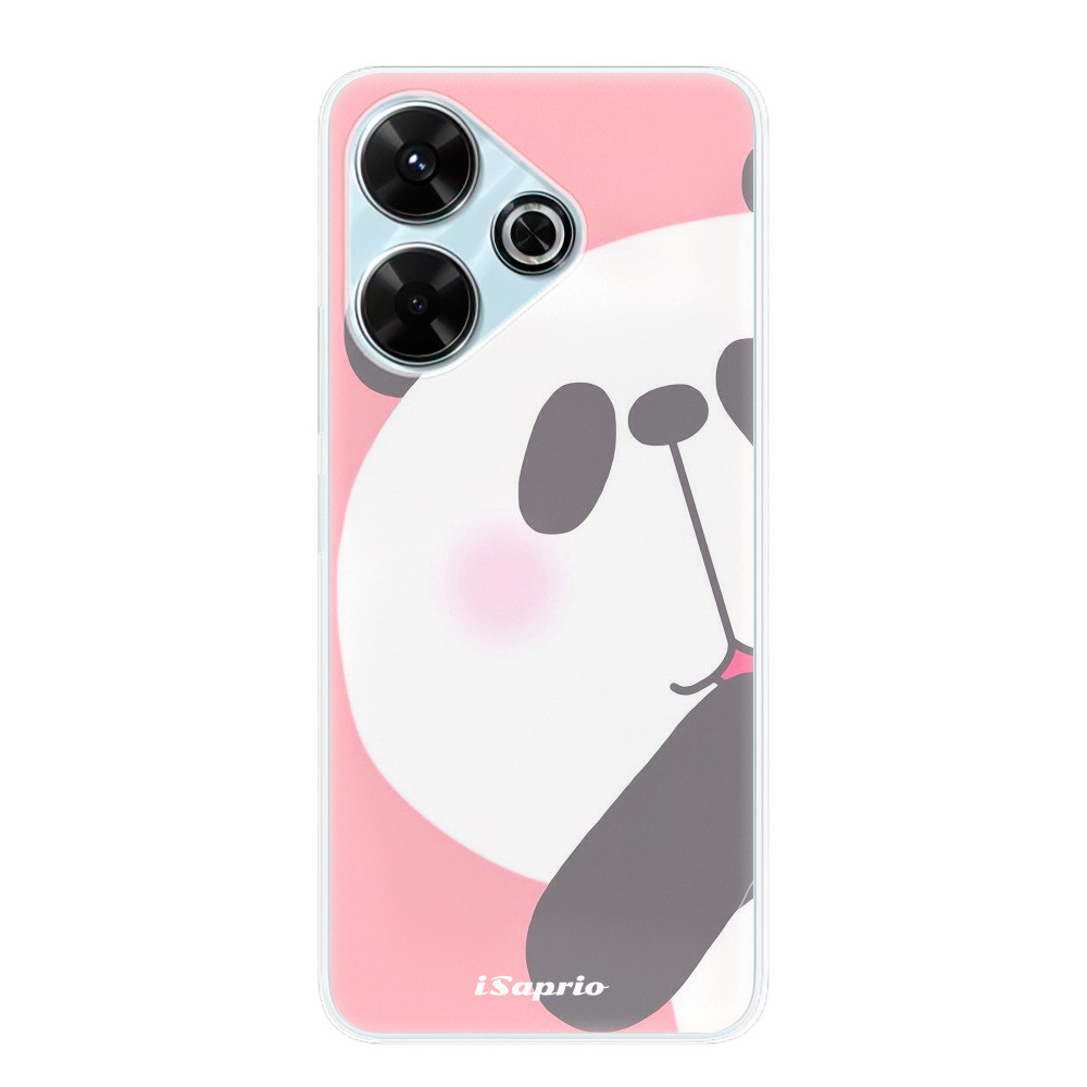 Odolné silikónové puzdro iSaprio - Panda 01 - Xiaomi Redmi 13