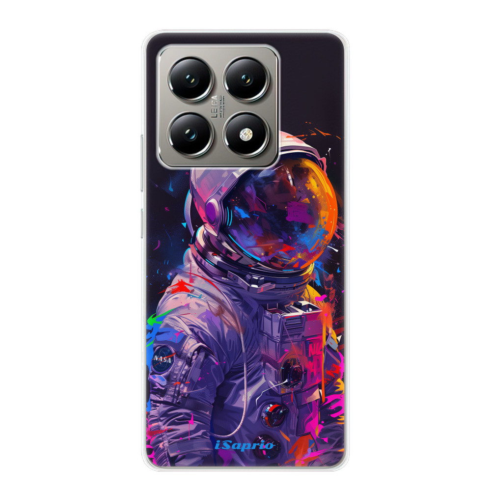 Odolné silikónové puzdro iSaprio - Neon Astronaut - Xiaomi 14T