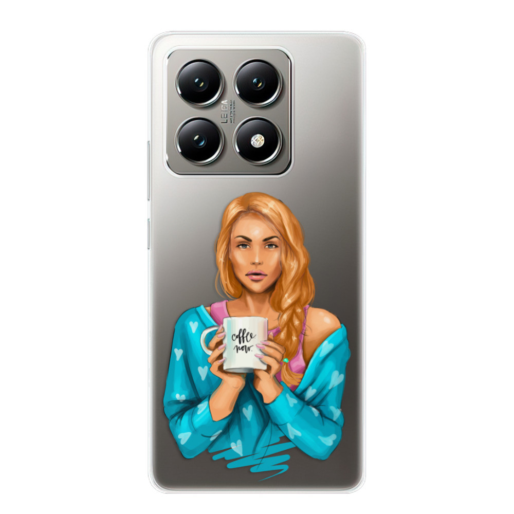 Odolné silikónové puzdro iSaprio - Coffe Now - Redhead - Xiaomi 14T