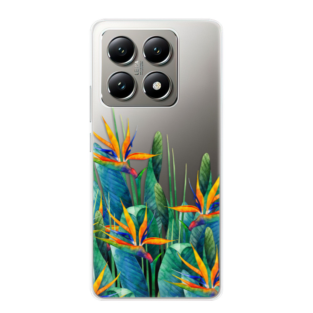 Odolné silikónové puzdro iSaprio - Exotic Flowers - Xiaomi 14T