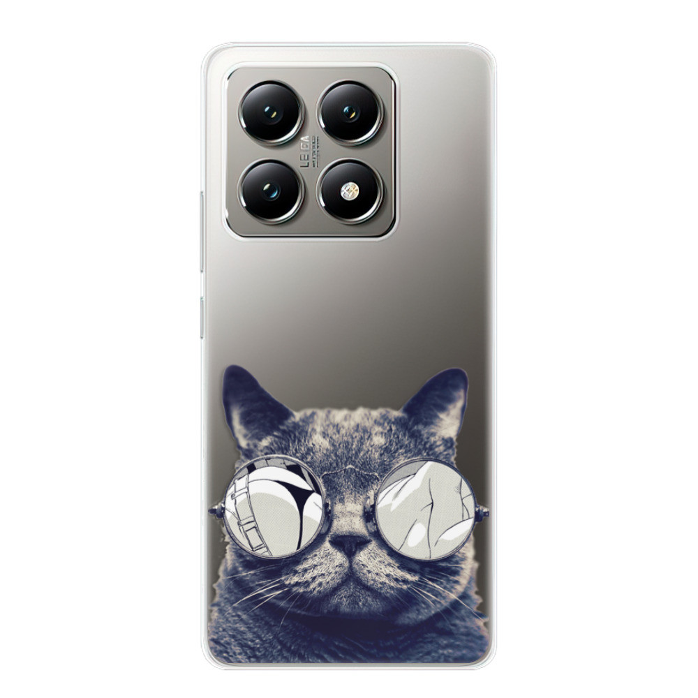Odolné silikónové puzdro iSaprio - Crazy Cat 01 - Xiaomi 14T