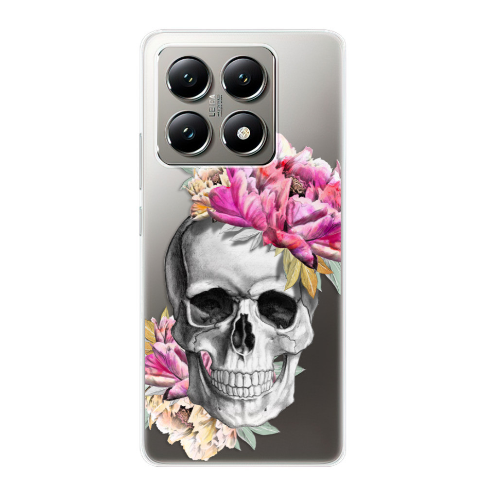 Odolné silikónové puzdro iSaprio - Pretty Skull - Xiaomi 14T