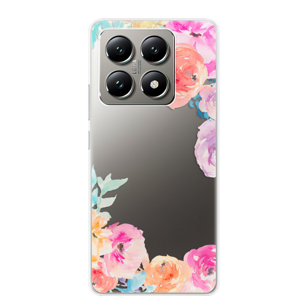 Odolné silikónové puzdro iSaprio - Flower Brush - Xiaomi 14T