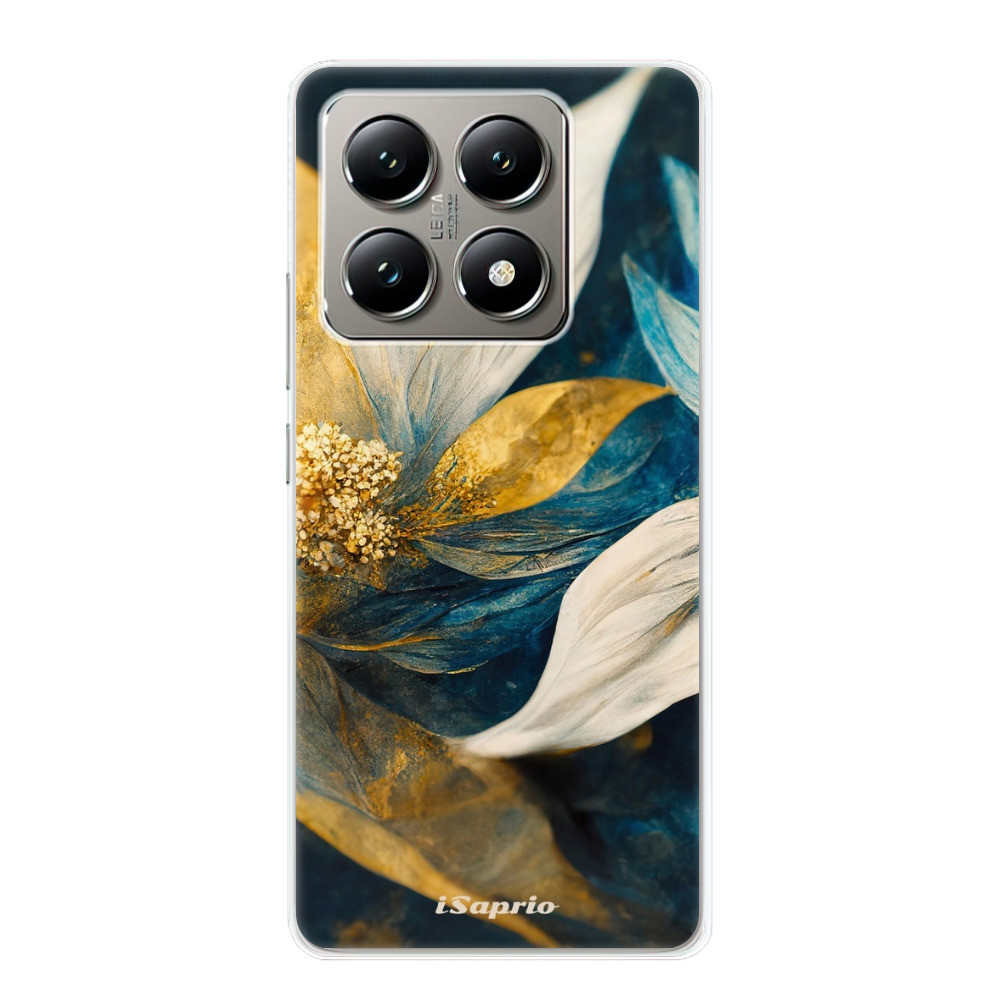 Odolné silikónové puzdro iSaprio - Gold Petals - Xiaomi 14T Pro