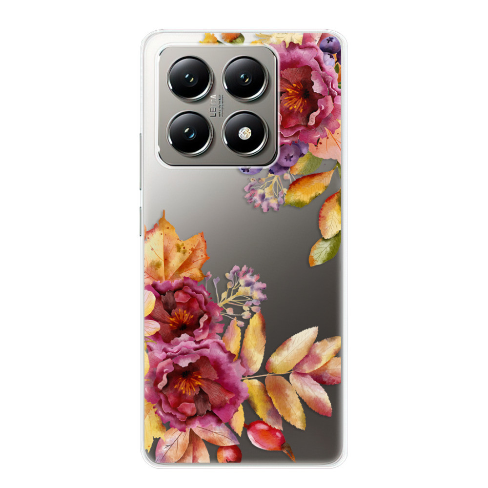 Odolné silikónové puzdro iSaprio - Fall Flowers - Xiaomi 14T Pro