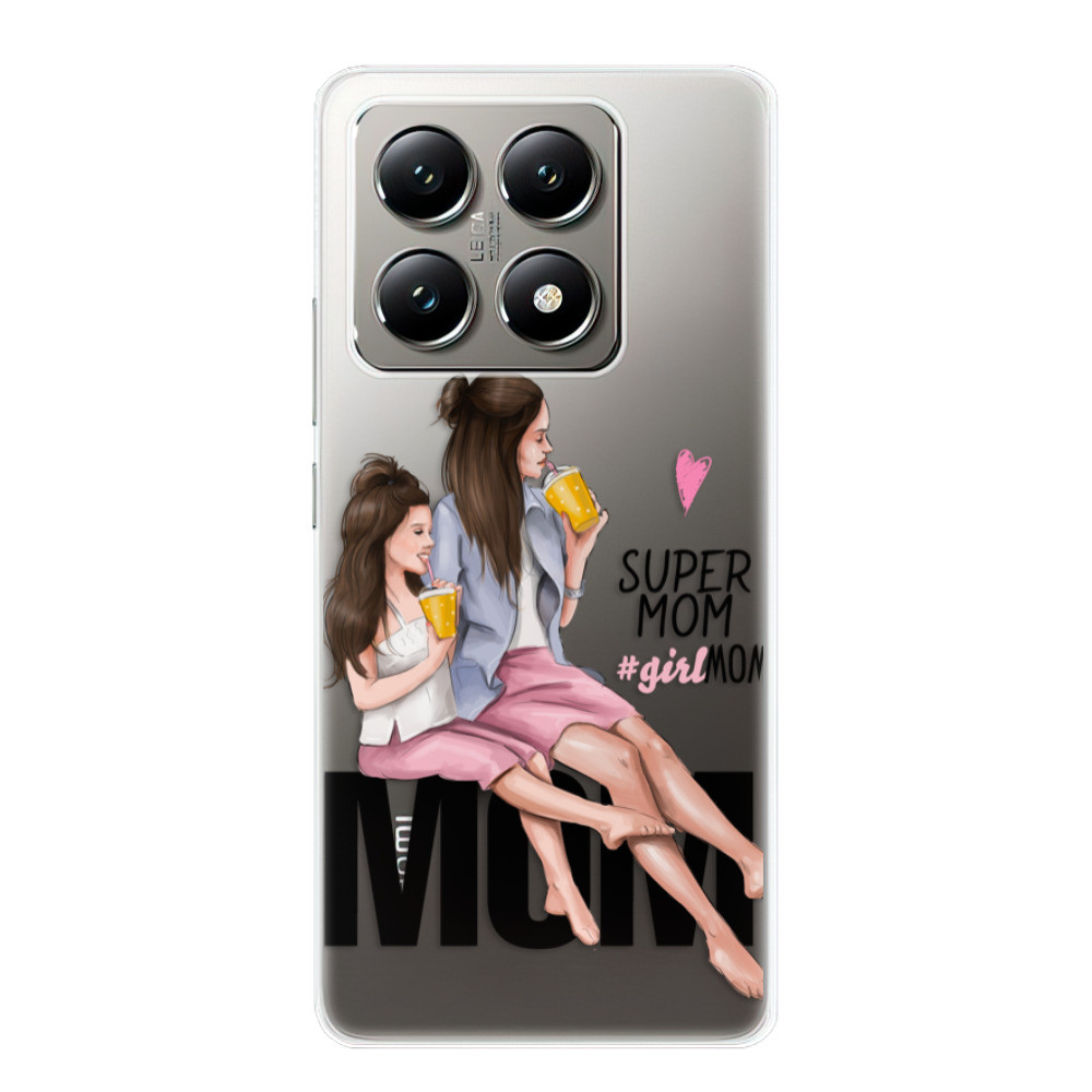Odolné silikónové puzdro iSaprio - Milk Shake - Brunette - Xiaomi 14T Pro